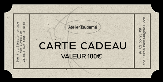 Carte cadeau à offrir - Valeur 100€